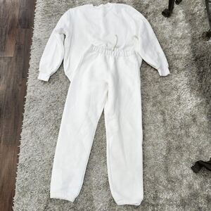 Madhappy 😡 😁 blank no logo crewneck sweatshirt jogger set size Medium/Large